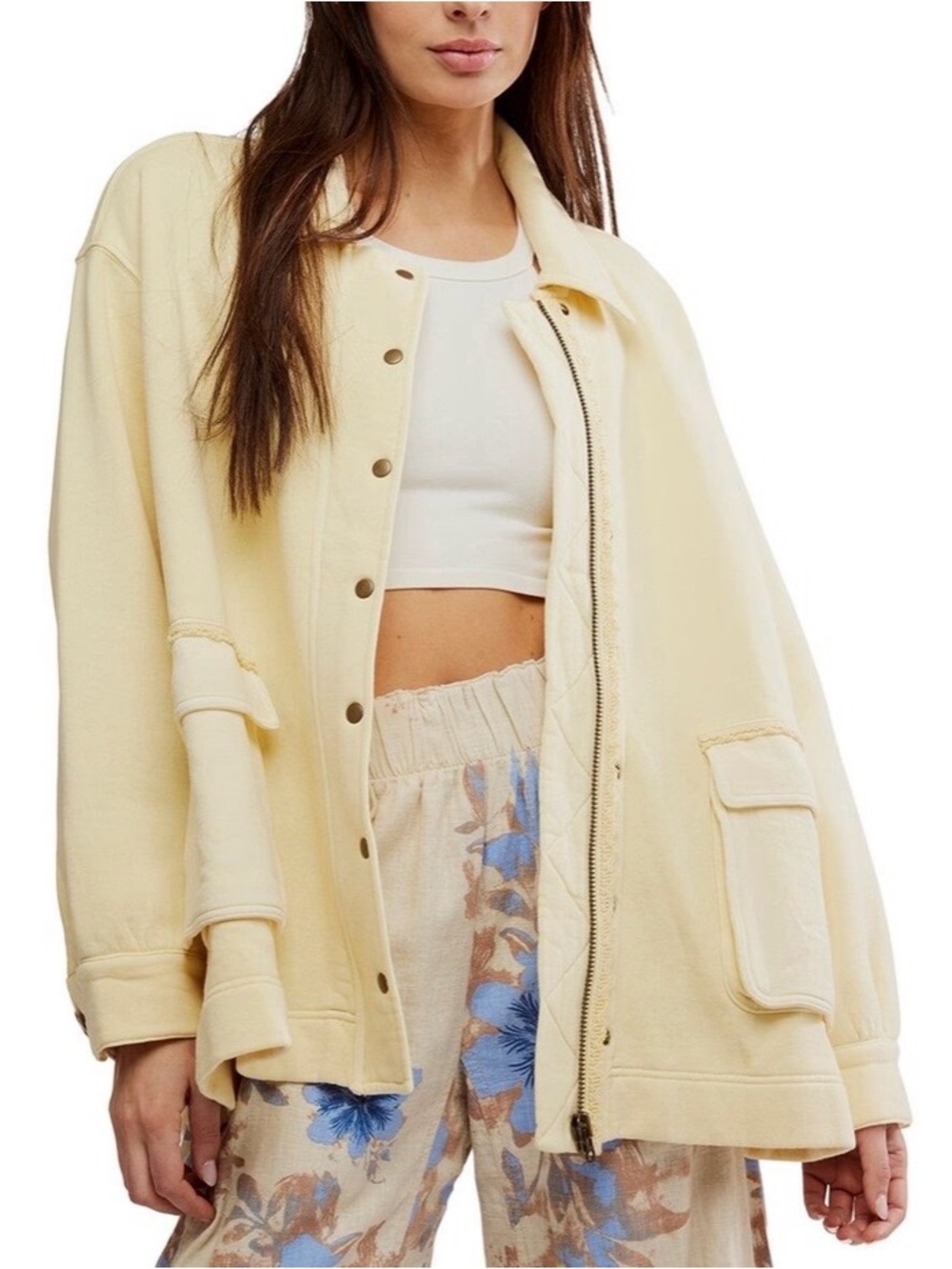 NWT Free People We The Free Alexa Sweatshirt Size S